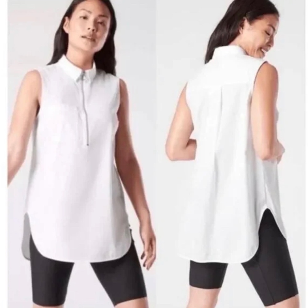Athleta Uptown Shell Sleeveless  Tank/Tunic